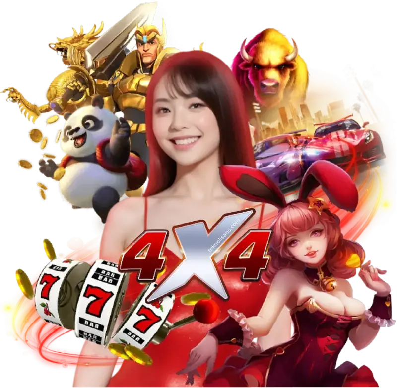 4 4 สล็อต เว็บ ตรง สี เขียว